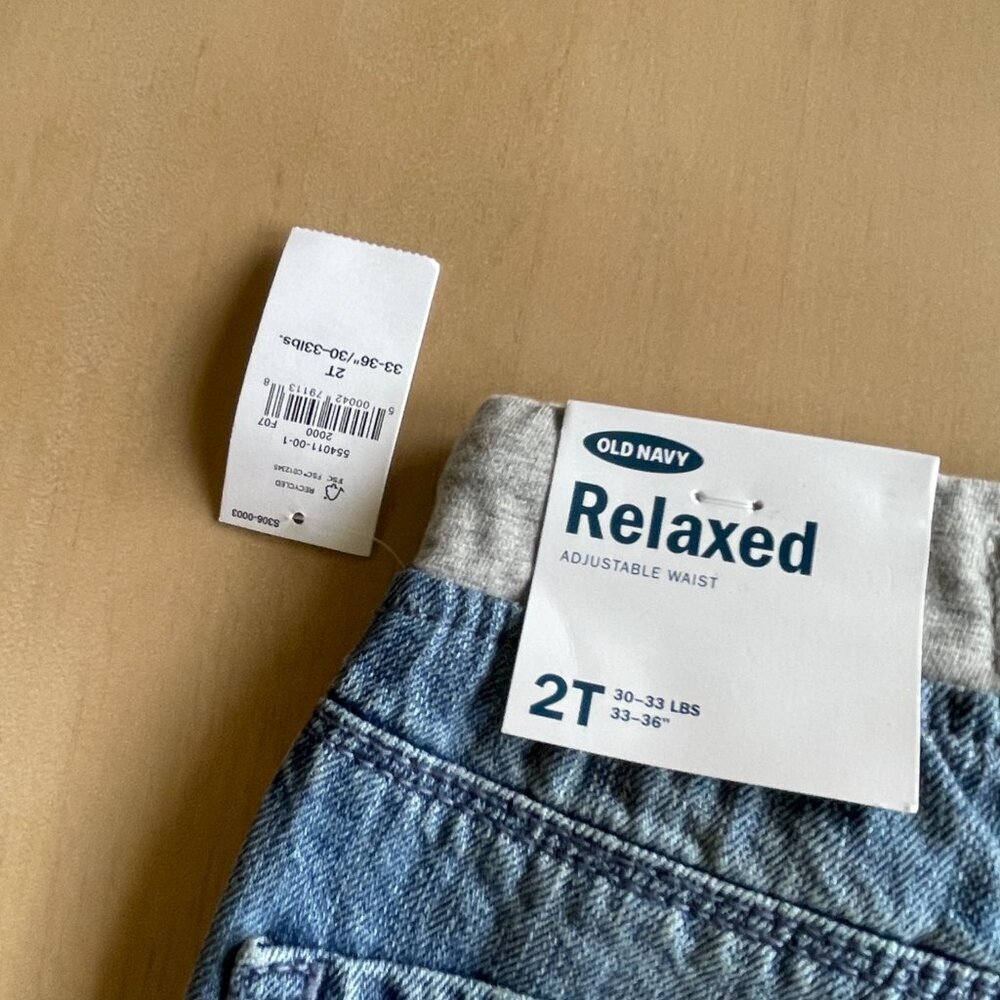 NEW Bundle of Old Navy Toddler Denim‎ Jeans - Size 2T - Picture 10 of 11